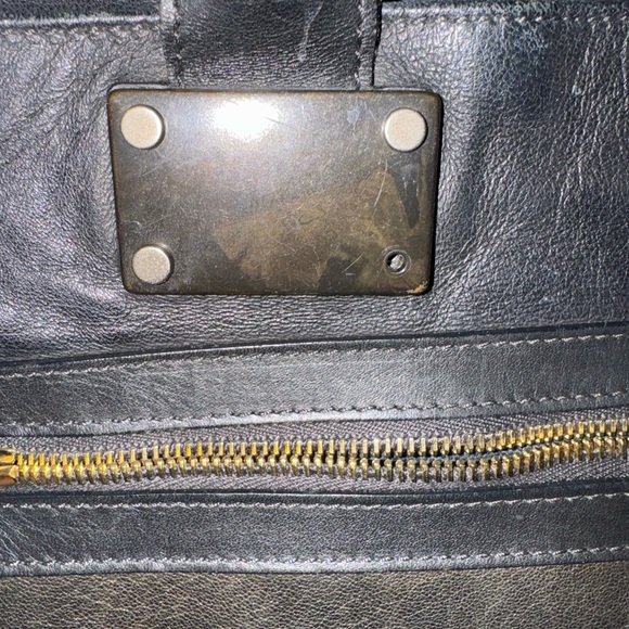 New York Designer Rag & Bone Pilot Black Leather Bag - Picture 6 of 16